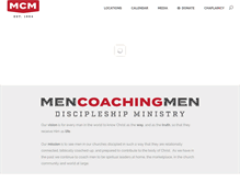 Tablet Screenshot of mencoachingmen.org